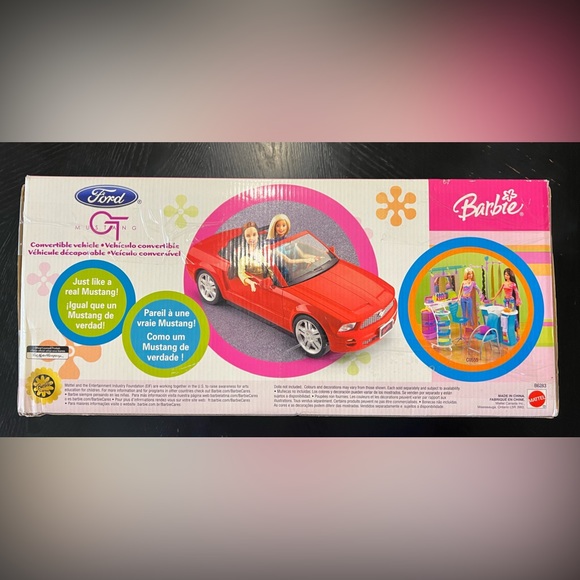 Barbie Mustang GT Convertible Brand New in Box - Picture 2 of 3